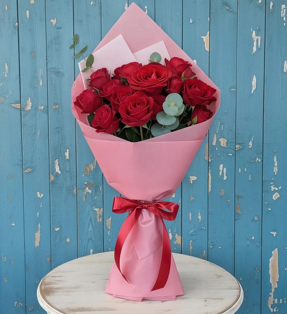 Букет цветов из: Розы в Большевик