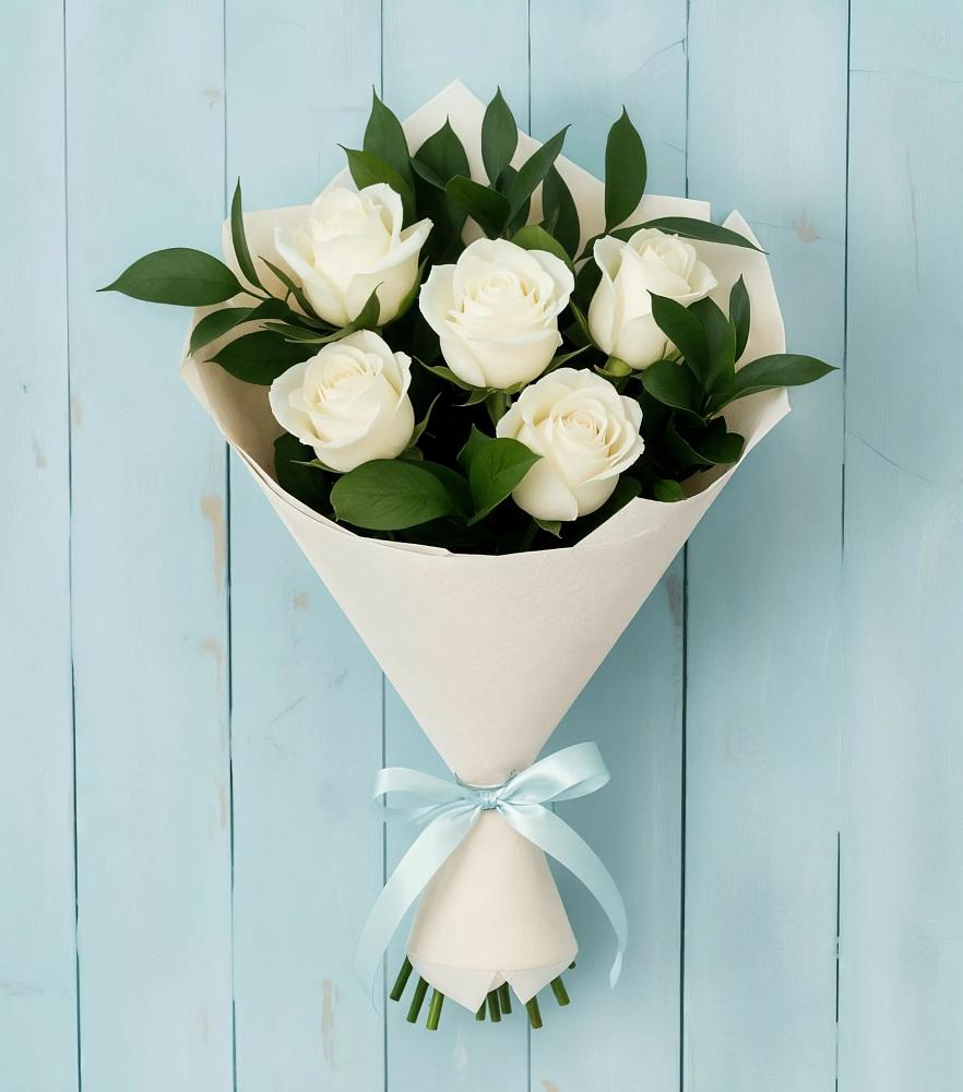 Букет цветов из: Розы в Большевик