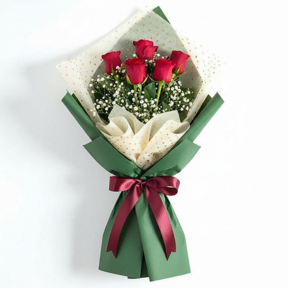 Букет цветов из: Розы в Большевик