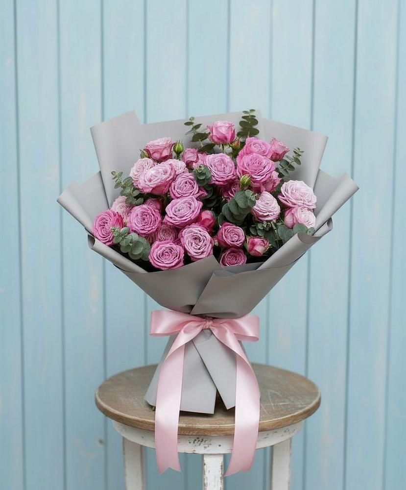 Букет цветов из: Розы в Большевик