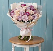 Букет цветов из:  Розы в Большевик