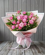 Букет Розовый кустик #REPLACE_PRED# Большевик