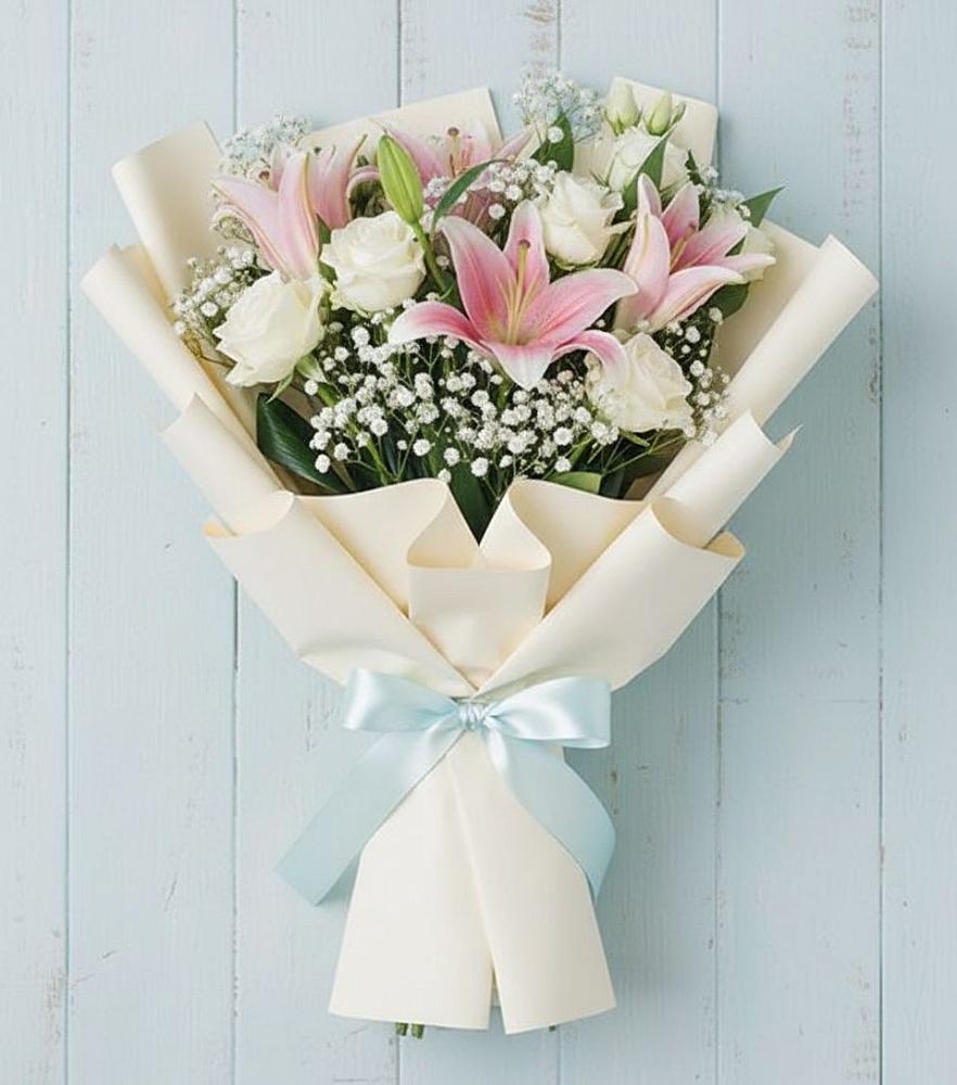 Букет цветов из: Лилии в Большевик