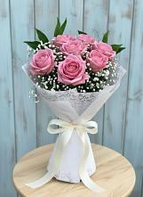 Букет цветов из:  Розы #REPLACE_PRED# Большевик