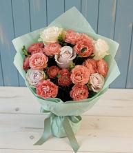 Букет цветов из:  Розы в Большевик
