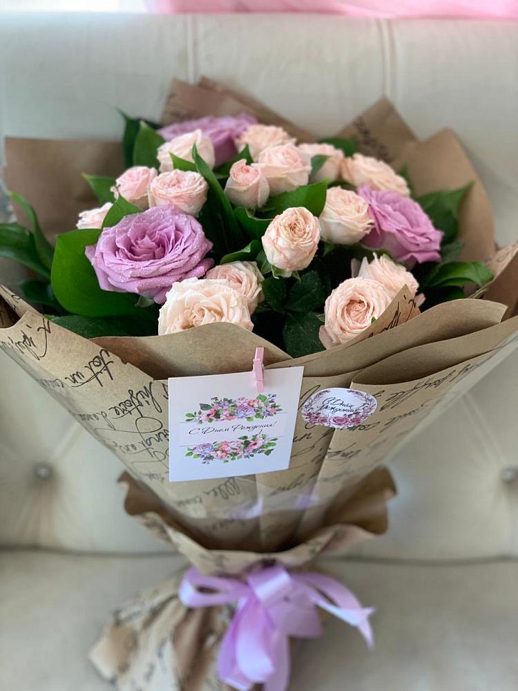 Букет цветов из: Розы в Большевик