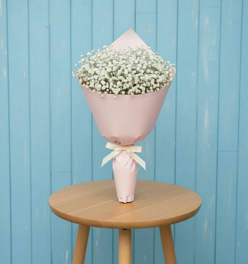 Букет цветов из: Гипсофила в Большевик