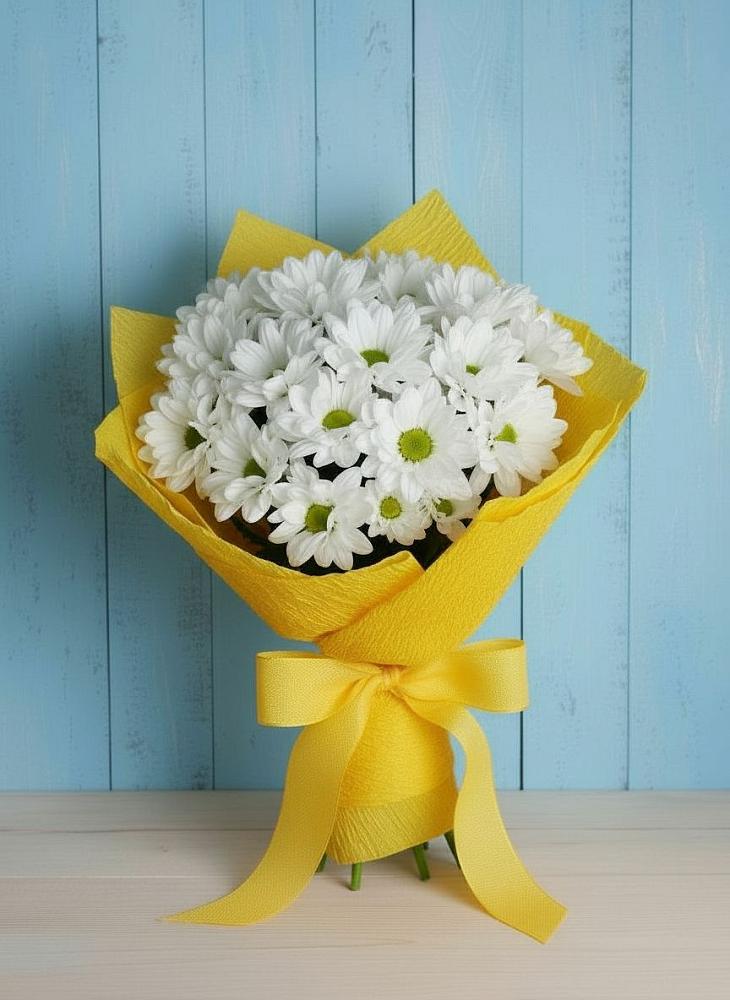 Букет цветов из: Хризантемы в Большевик