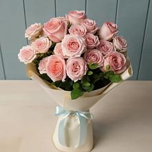 Букет Розовый шарм в Большевик