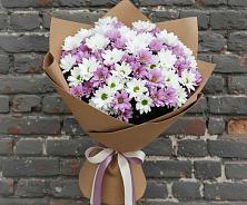 Букет цветов из:  Хризантемы в Большевик