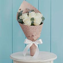 Букет цветов из:  Розы в Большевик