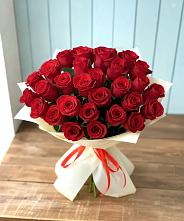 Букет 29 Красных роз в Большевик
