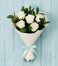 Букет цветов из:  Розы в Большевик