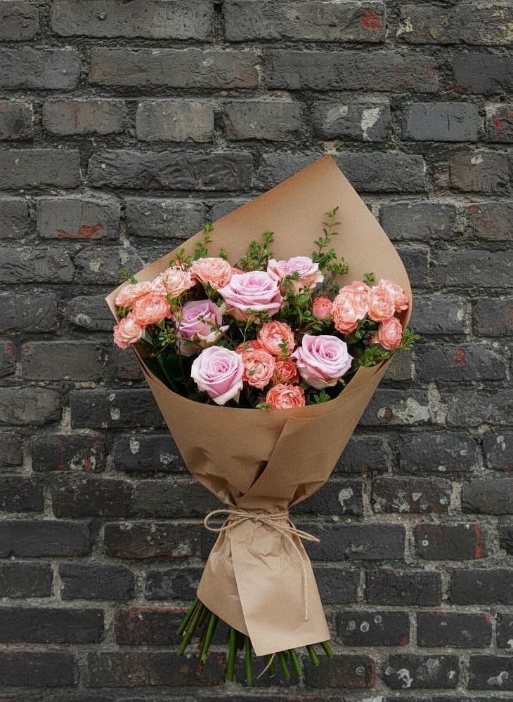 Букет цветов из: Розы в Большевик