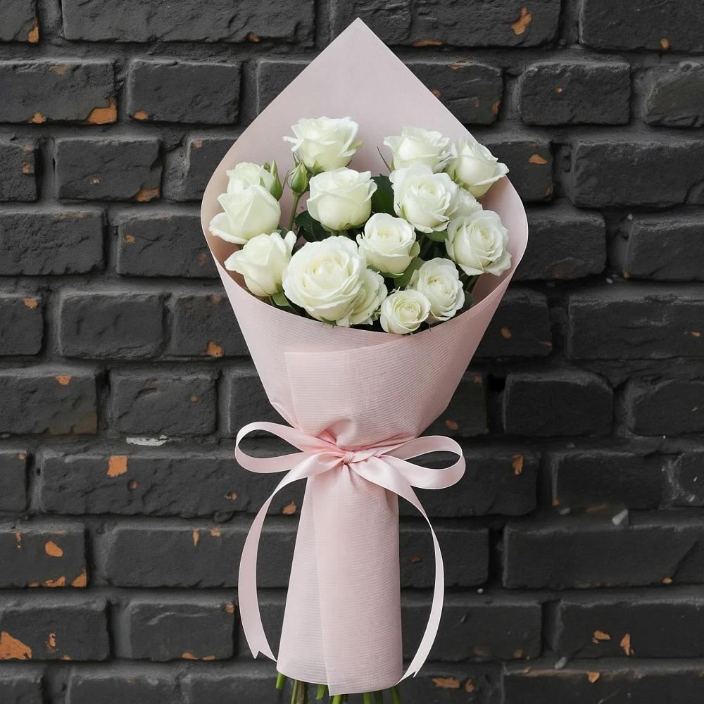 Букет цветов из: Розы в Большевик