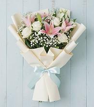 Букет цветов из:  Лилии в Большевик